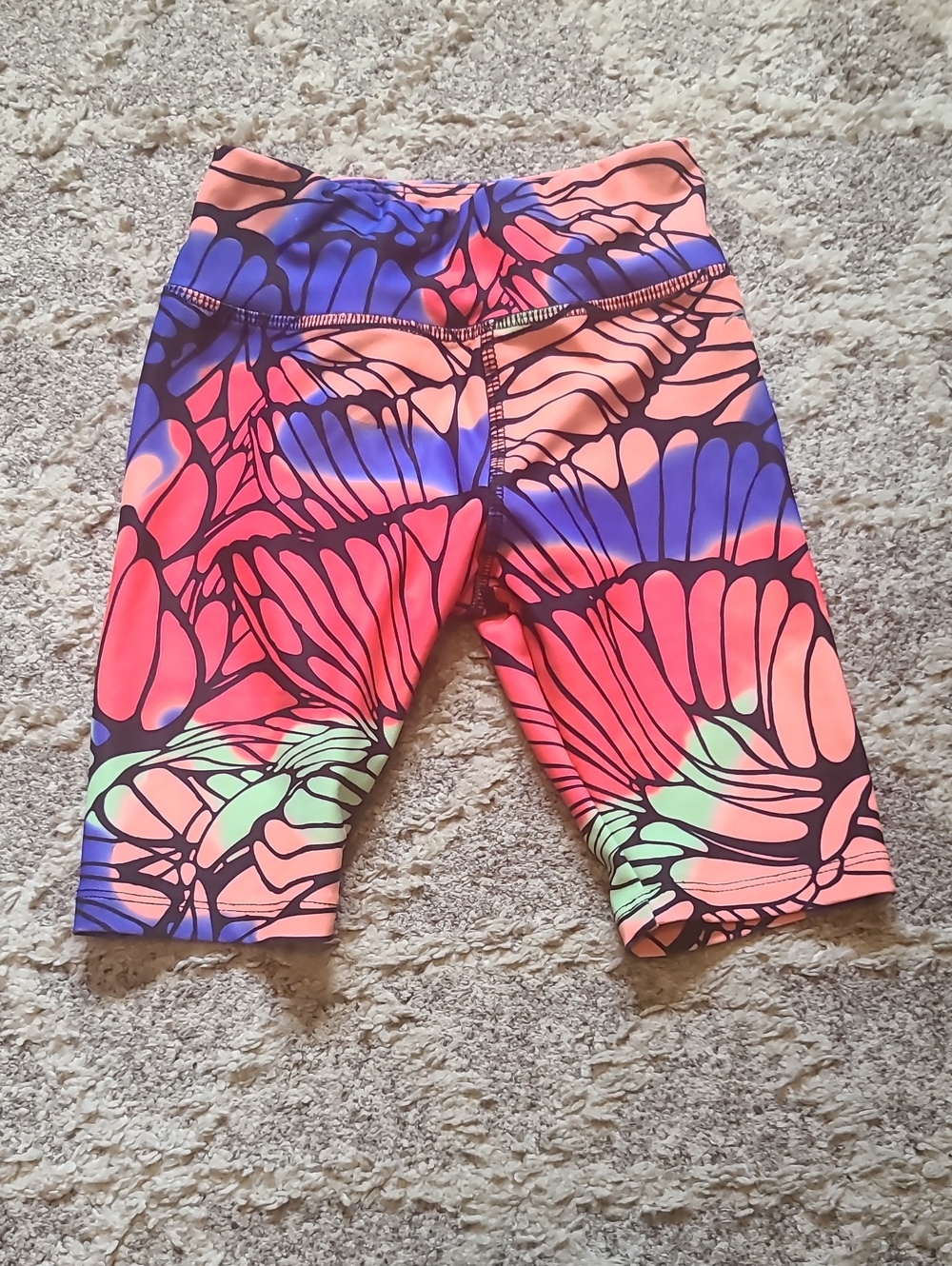 10 for $25 - Athletic Works Girls 6 Multi-Coloured Spandex Shorts